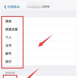 iPhoneXR中设置双卡标签的详细步骤截图