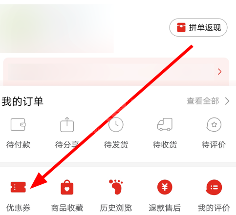 拼多多优惠券在哪领取 拼多多领取优惠券方法介绍截图