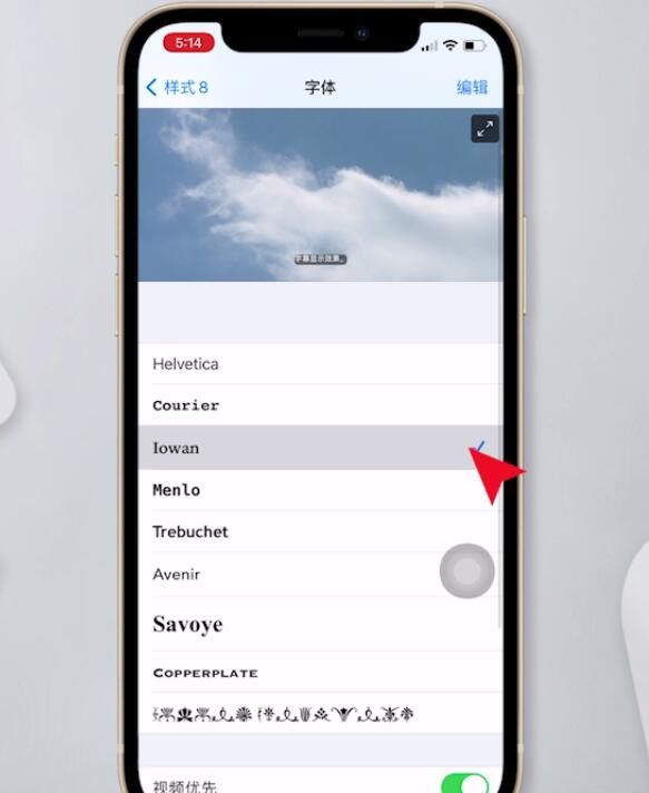 苹果手机如何设置字体样式?苹果手机更改字体教程介绍截图
