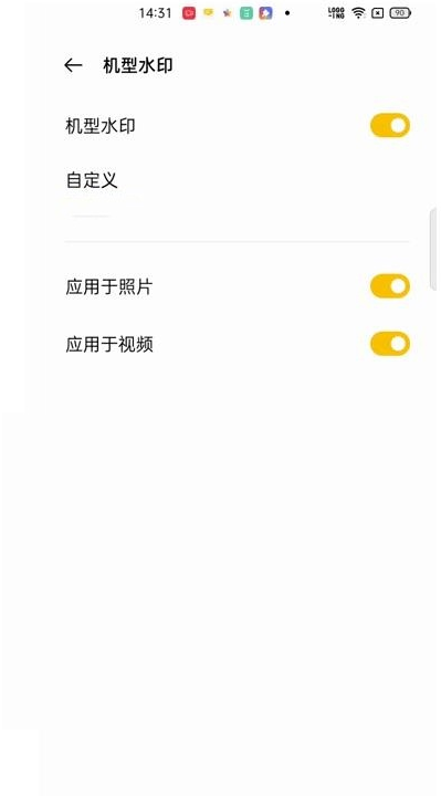 真我gtneo如何开启机型水印?真我gtneo开启机型水印教程截图