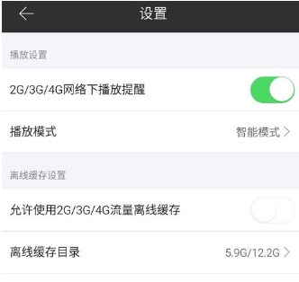 芒果tv设置流量播放提醒的基础操作截图