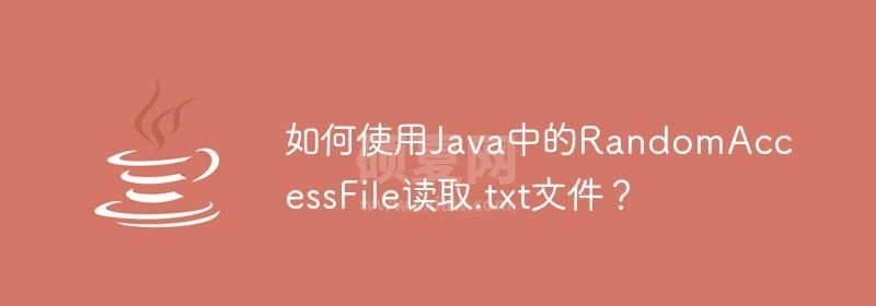 如何使用Java中的RandomAccessFile读取.txt文件？