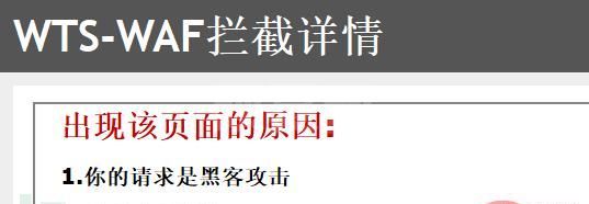 如何进行绕过WTS-WAF的分析