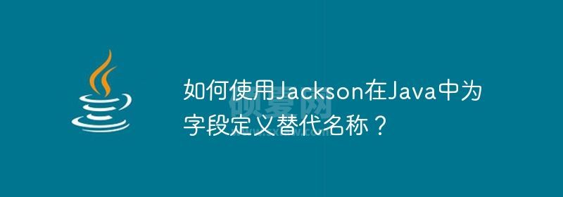 如何使用Jackson在Java中为字段定义替代名称？