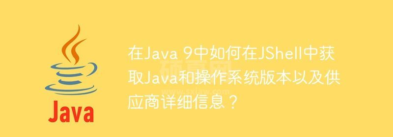 在Java 9中如何在JShell中获取Java和操作系统版本以及供应商详细信息？