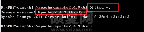 apache版本怎么查看？