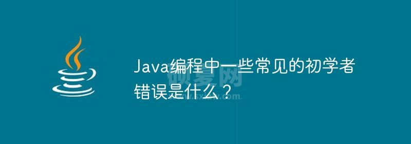 Java编程中一些常见的初学者错误是什么？