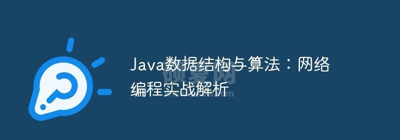 Java数据结构与算法：网络编程实战解析