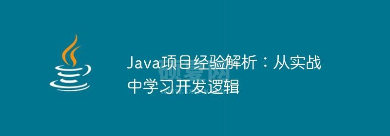 Java项目经验解析：从实战中学习开发逻辑