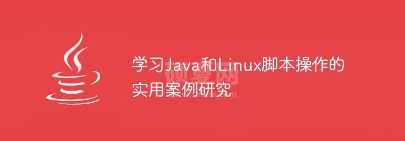 学习Java和Linux脚本操作的实用案例研究