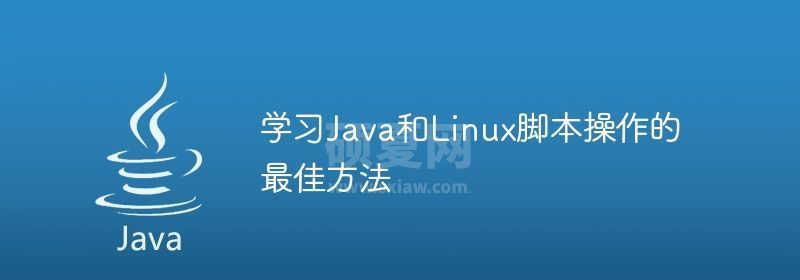 学习Java和Linux脚本操作的最佳方法