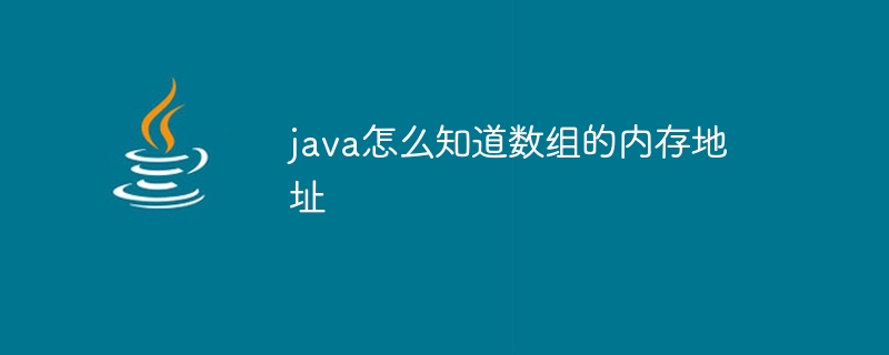 java怎么知道数组的内存地址