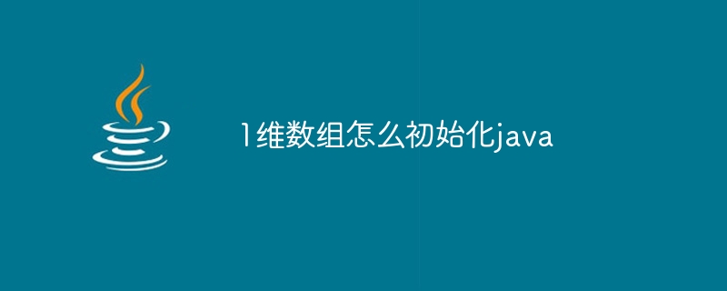 1维数组怎么初始化java