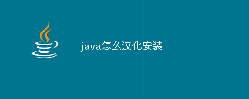 java怎么汉化安装