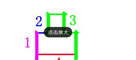 万能五笔输入法打出凹凸两字的操作步骤截图