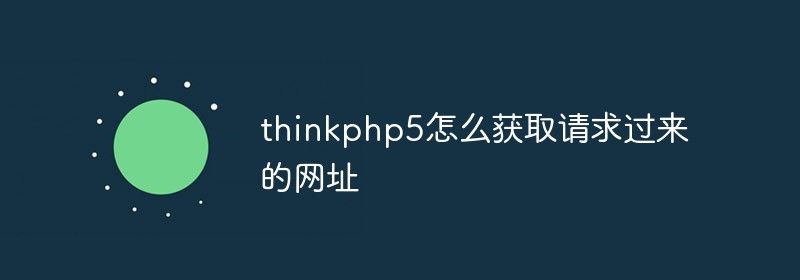 thinkphp5怎么获取请求过来的网址