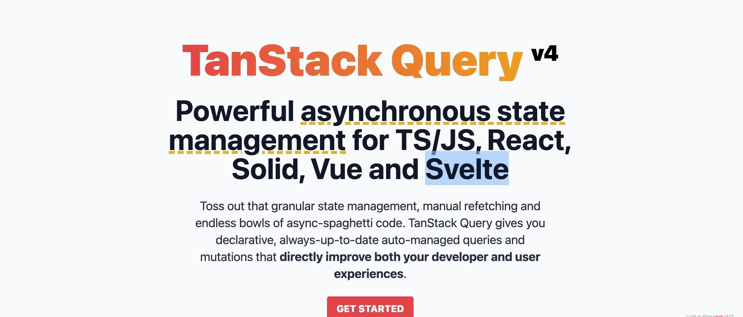 https://tanstack.com/query/v4