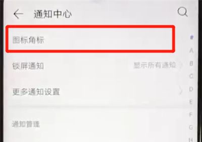 华为nova4e中关闭图标角标的操作方法截图
