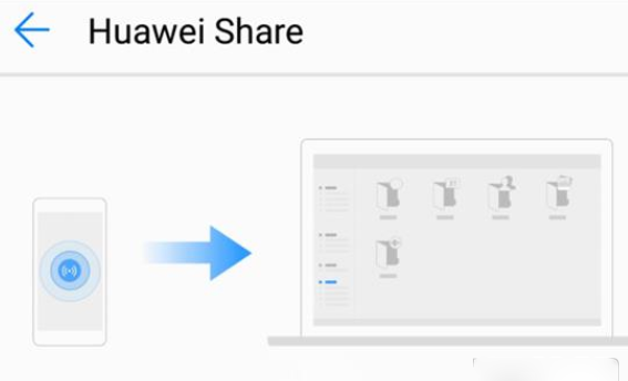 华为手机里Huawei Share功能使用讲解截图