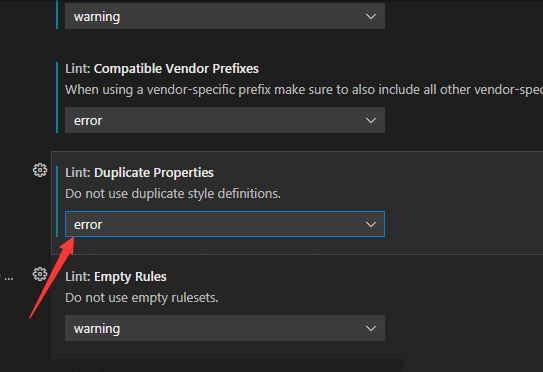 vscode重复属性错误怎么提醒?vscode重复属性错误提醒方法截图