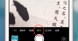 在苹果手机里使用live photo的简单操作截图