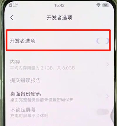 vivox27中打开开发者选项的操作教程截图