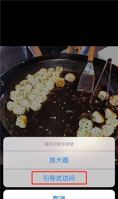 在iphonex中打开引导式访问的详细步骤截图