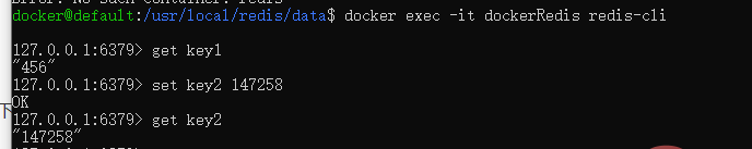 docker redis-cli 客户端