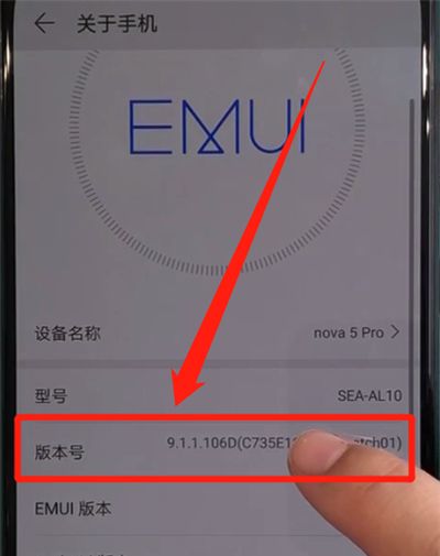 华为nova5中打开开发者选项的简单操作教程截图