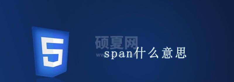 span什么意思