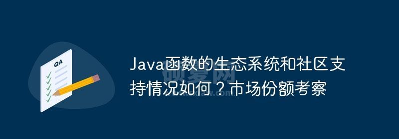 Java函数的生态系统和社区支持情况如何？市场份额考察